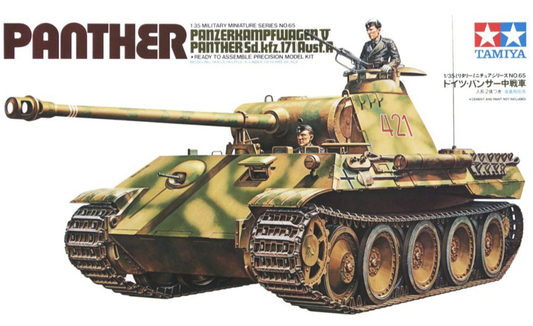 Panther Panzerkampfwagen V Panther (Sd.kfz. 171) Ausf. A - TAMIYA 1/35
