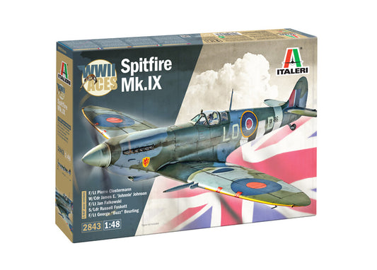 WWII Spitfire Mk. IX Aces (Clostermann) - ITALERI 1/48