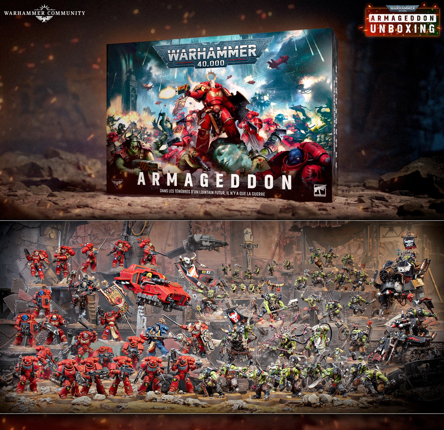 [Précommande] Armageddon (V.11) - Orks vs Space Marines - WARHAMMER 40.000 / CITADEL