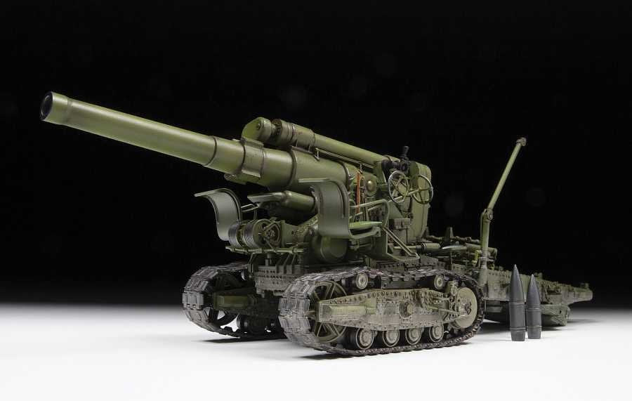 Soviet 203 mm hotwizer M1931 B-4 "Stalin's Sledgehammer" - ZVEZDA 1/35