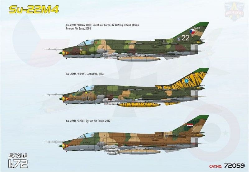 Sukhoi Su-22M4 "Fitter-K" - MODELSVIT 1/72