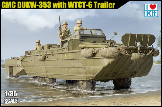 GMC DUKW-353 with WTCT-6 Trailer - I LOVE KIT/ MERIT 1/35