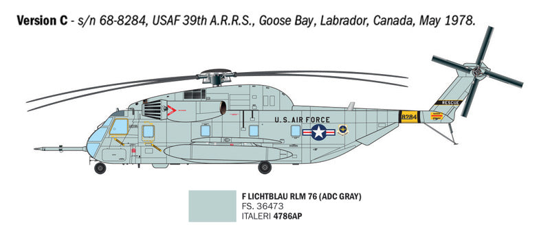 HH-53C Super Jolly Green Giant - ITALERI 1/72