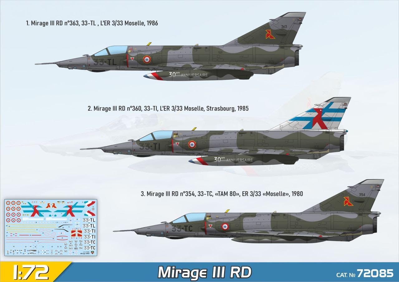 [Précommande] Dassault Mirage III RD - MODELSVIT 1/72