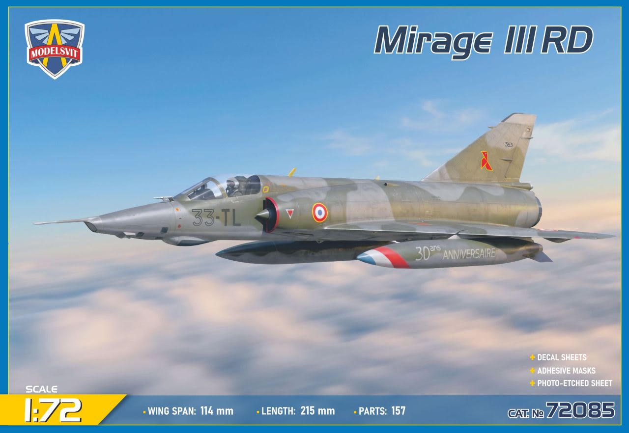 [Précommande] Dassault Mirage III RD - MODELSVIT 1/72
