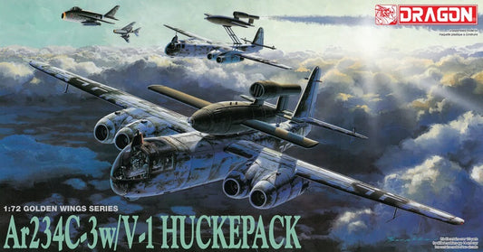 Ar234C-3w/V-1 Huckepack - DRAGON / CYBER HOBBY 1/72