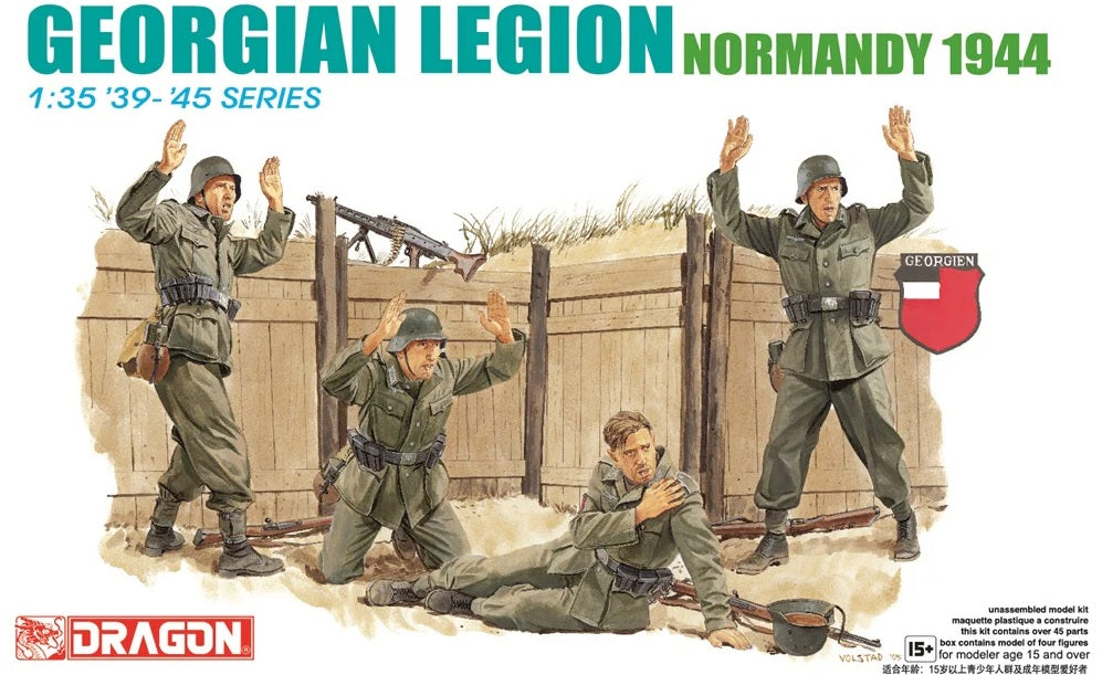 Georgian Legion Normandy 1944 - DRAGON / CYBER HOBBY 1/35