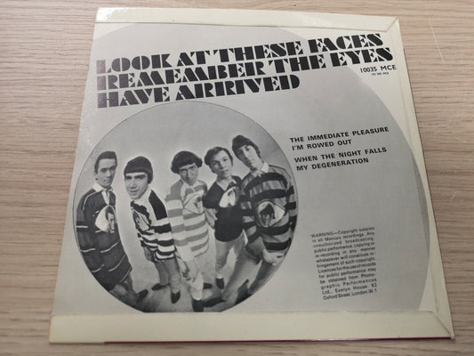 Eyes "Arrival of The Eyes" Orig UK 1966 M-/M- (7" EP)