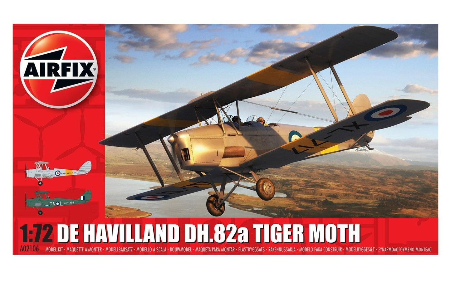 De Havilland DH.82a Tiger Moth - AIRFIX 1/72