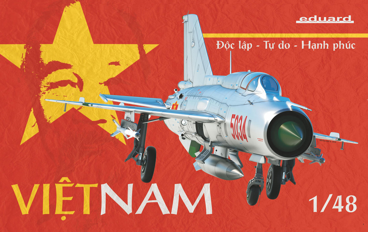 Mikoyan Mig-21PFM "Vietnam War" - Limited ed. - EDUARD 1/48