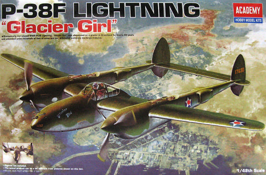 Lockheed P-38F Lightning "Glacier Girl" - ACADEMY 1/48