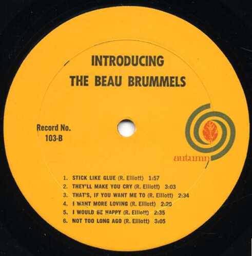 Beau Brummels "Introducing" Orig US Mono 1965 "Laugh Laugh"