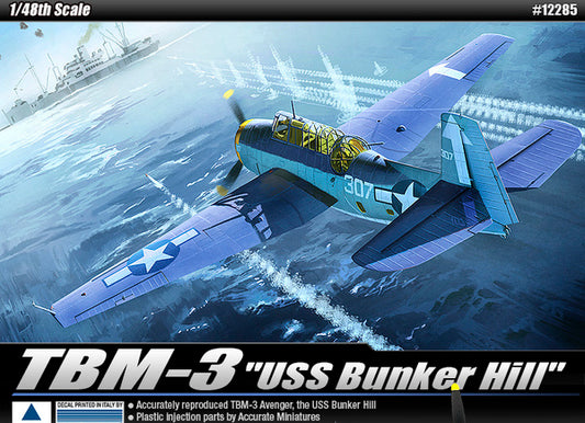 Grumman TBM-3 Avenger "USS Bunker Hill" - ACADEMY 1/48