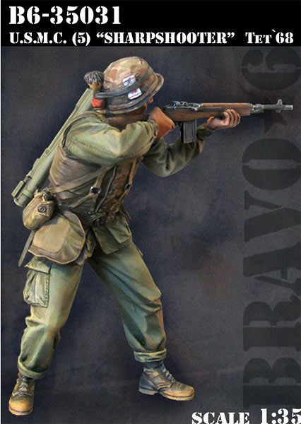 USMC (5) "Sharpshooter" Tet '68 - Bravo 6 1/35