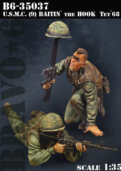 USMC (9) Baitin' the Hook Tet '68 - Bravo 6 1/35
