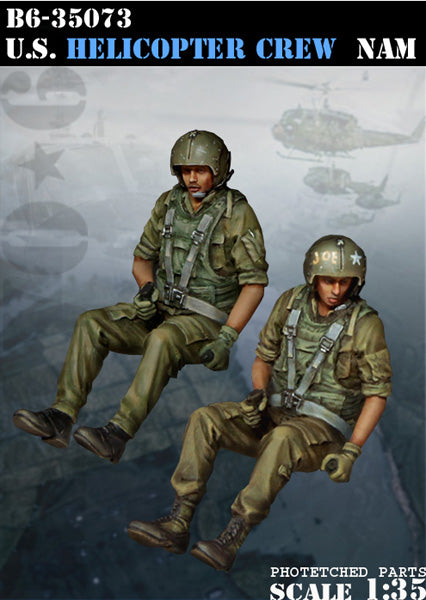 U.S. HELICOPTER CREW Vietnam - Bravo 6 1/35