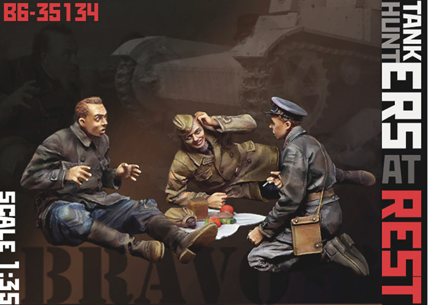Tank Hunters at Rest - Bravo 6 1/35