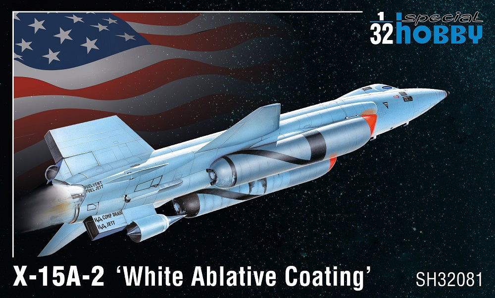 North American X-15A-2 "White Ablative Coating" - SPECIAL HOBBY 1/32