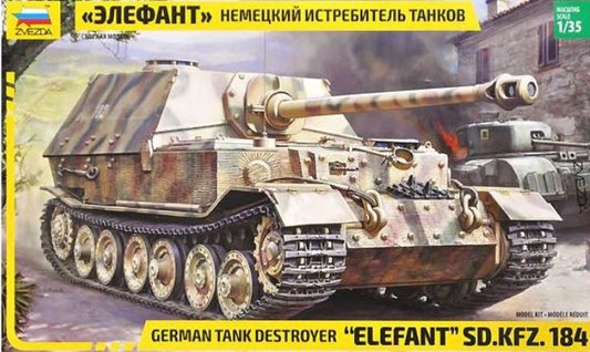German Tank Destroyer "ELEFANT" Sd.Kfz. 184 - ZVEZDA 1/35