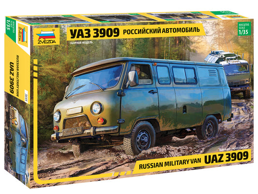 UAZ 3909 Russian Military Van - ZVEZDA 1/35