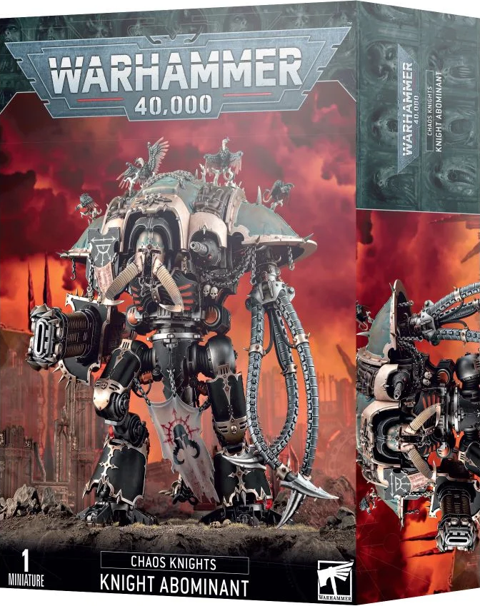 Knight Abominant / Chevalier Abominable - Chaos Knights - Warhammer 40.000 / Citadel