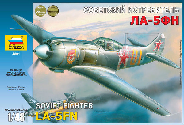 Lavochkin La-5FN Soviet Fighter - ZVEZDA 1/48