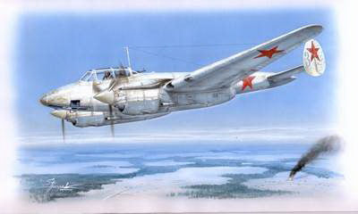 Petlyakov PE-3 Early Version / PE-3 with Radar Gneis 2 - SPECIAL HOBBY 1/48