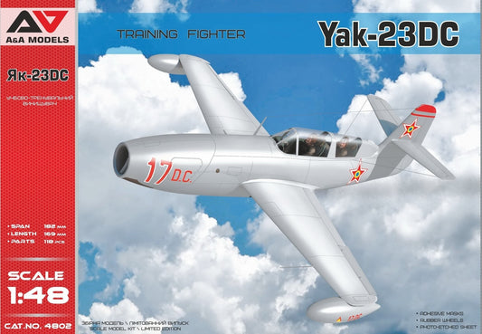Yakovlev Yak-23DC Training Fighter - A&A MODELS 1/48