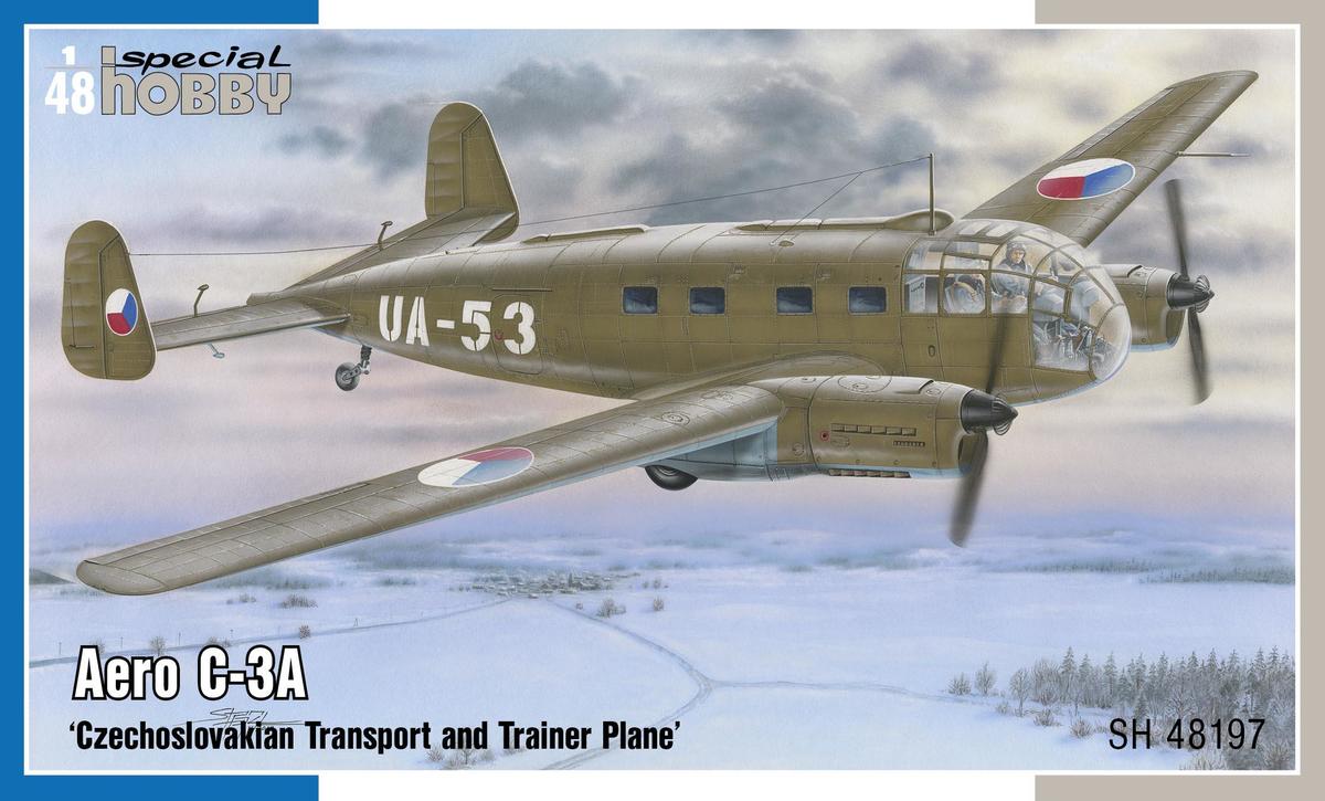 Aero C-3A 'Czechoslovakian Transport and Trainer Plane' - SPECIAL HOBBY 1/48