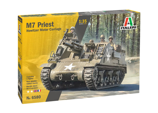 M7 Priest Howitzer Motor Carriage (US, Fr & GB) - ITALERI 1/35