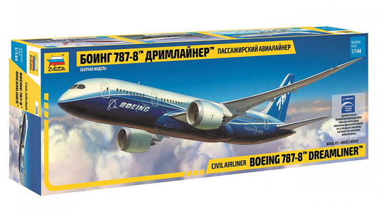 Boeing 787-8 Dreamliner Civil Airliner - ZVEZDA 1/144