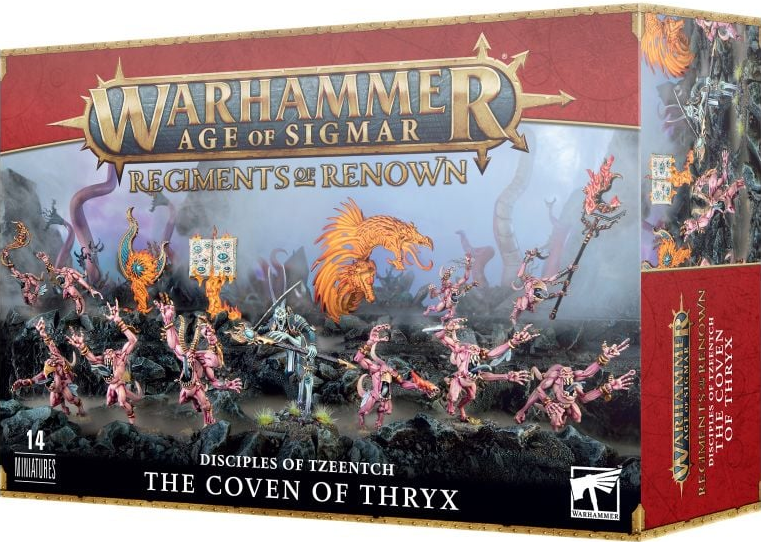 The Coven of Thryx / La Coterie de Thryx - Disciples of Tzeentch - WARHAMMER AGE OF SIGMAR / CITADEL