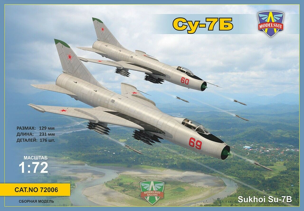 Sukhoi Su-7B Fitter - MODELSVIT 1/72