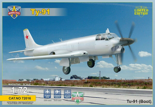 Tupolev Tu-91 (Boot) - MODELSVIT 1/72
