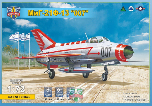 Mikoyan MiG-21F-13 "007" - MODELSVIT 1/72