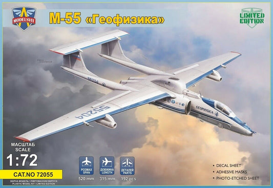 Myasishchev M-55 "Geophysica" - MODELSVIT 1/72