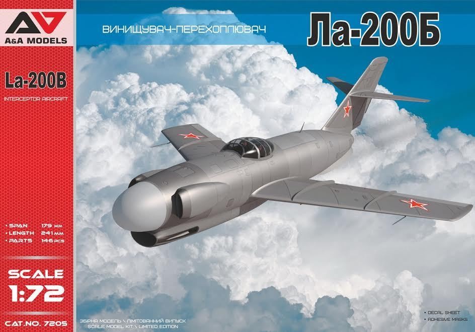 Lavochkin La-200b - A&A MODELS 1/72
