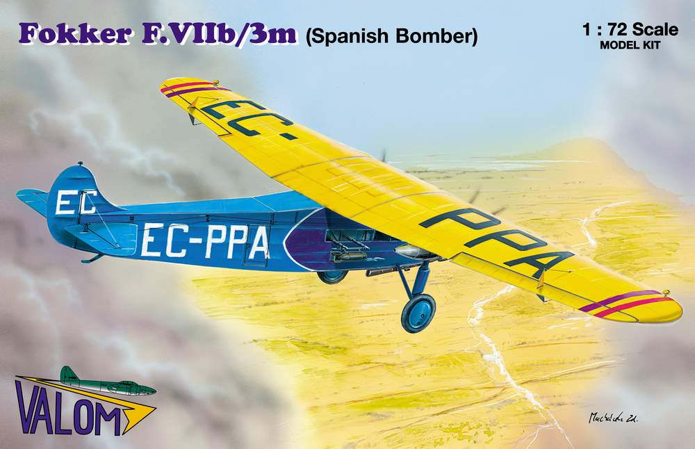 Fokker F.VIIb/3m (Spanish Bomber) - VALOM 1/72