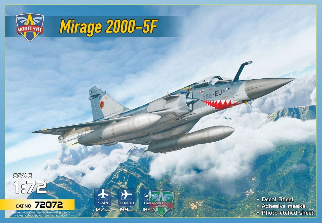 Mirage 2000-5F Multi-Rôle Fighter - MODELSVIT 1/72