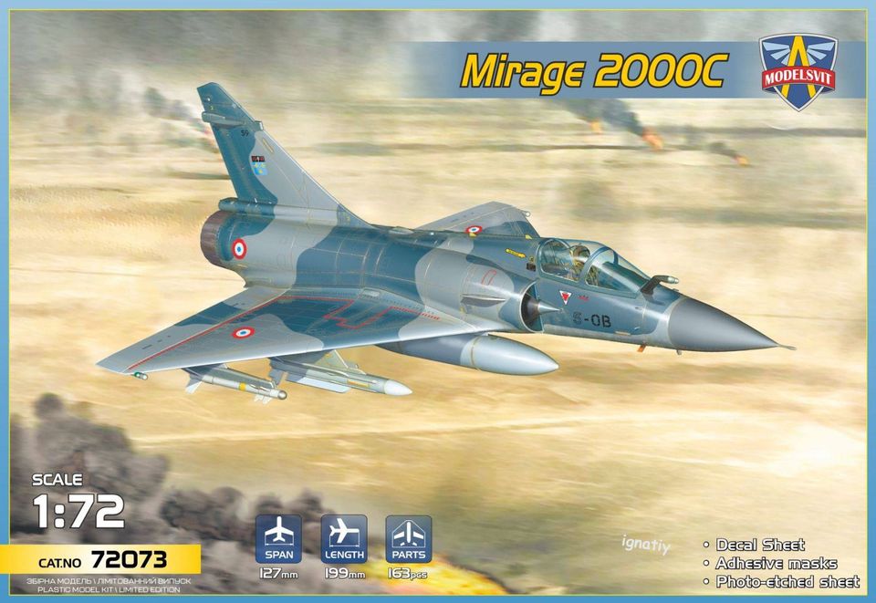 Dassault Mirage 2000C - MODELSVIT 72073 1/72
