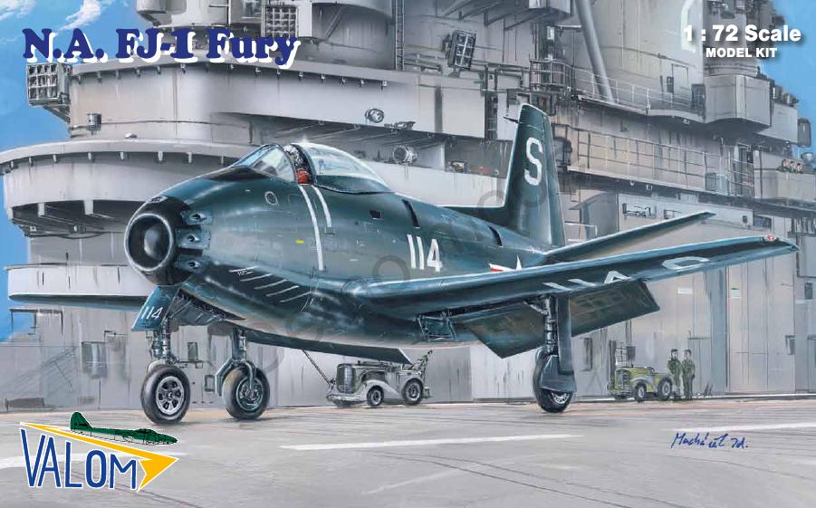 N.A. FJ-1 Fury - VALOM 1/72