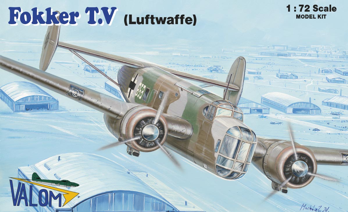 Fokker T.V (Luftwaffe) - VALOM 1/72