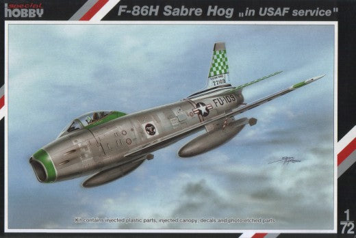 North American F-86H Sabre Hog "in USAF service" - SPECIAL HOBBY 1/72