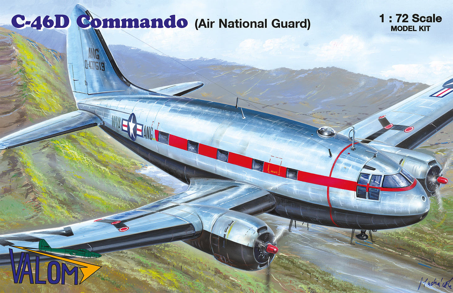 Curtiss C-46D Air National Guard - VALOM 1/72