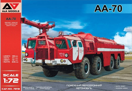 AA-70 Aircraft Rescue and Firefighting (ARFF) Truck - A&A MODELS 1/72