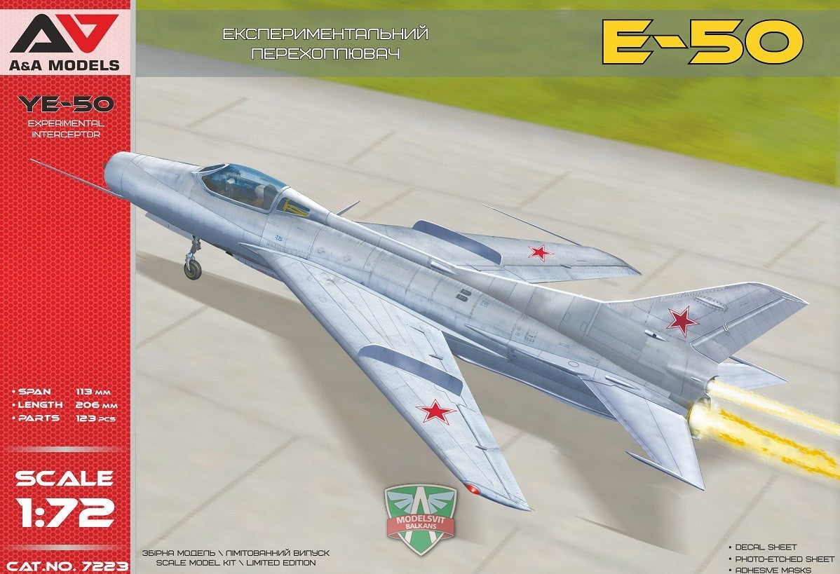 Mikoyan Ye-50 / E-50 - A&A MODELS 1/72