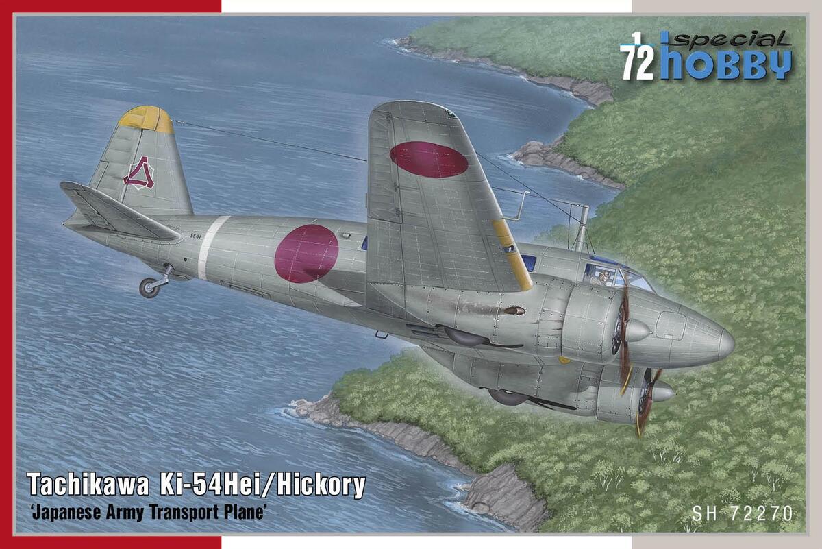 Tachikawa Ki-54c Hei "Hickory" Japanese Army Transport Plane - SPECIAL HOBBY 1/72
