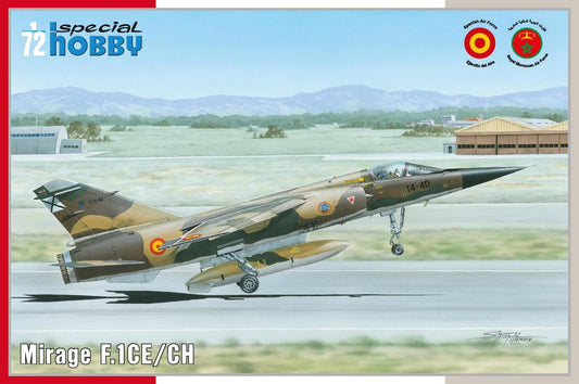 Mirage F.1 CE/CH - SPECIAL HOBBY 1/72