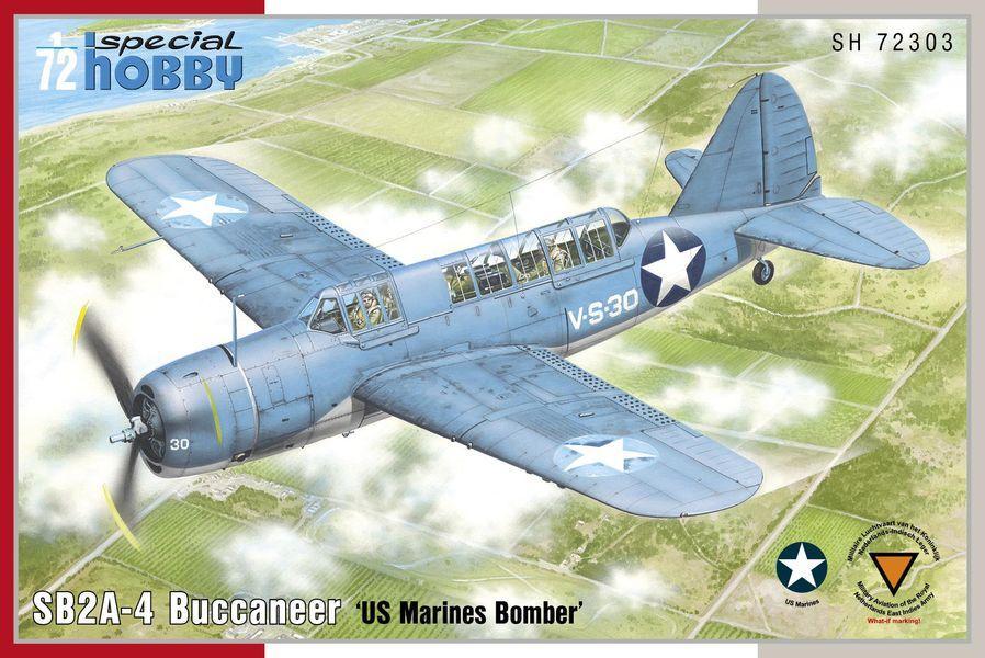 SB2A-4 Buccaneer "US Marines Bomber" - SPECIAL HOBBY 1/72
