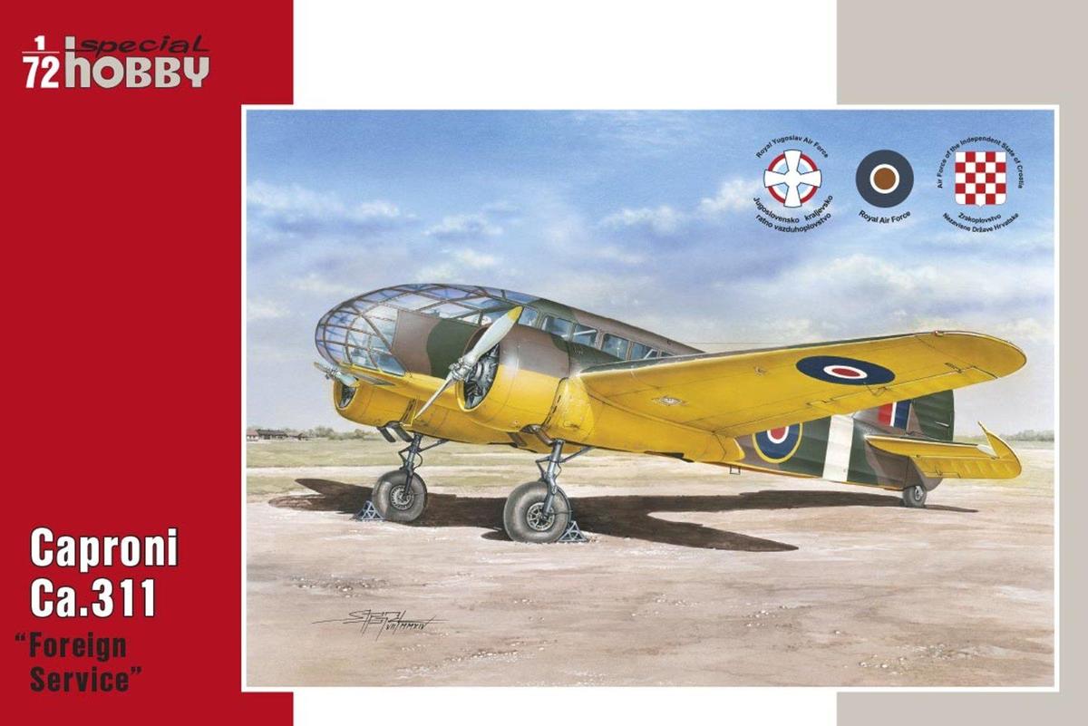 Caproni Ca.311 "Foreign Service" - SPECIAL HOBBY 1/72